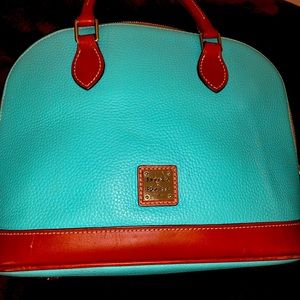 Dooney & Bourke Pebble Grain Zip Satchel